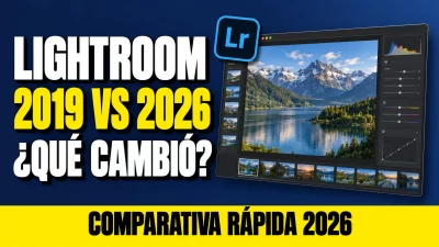Lightroom 2019 vs 2026 comparativa rápida